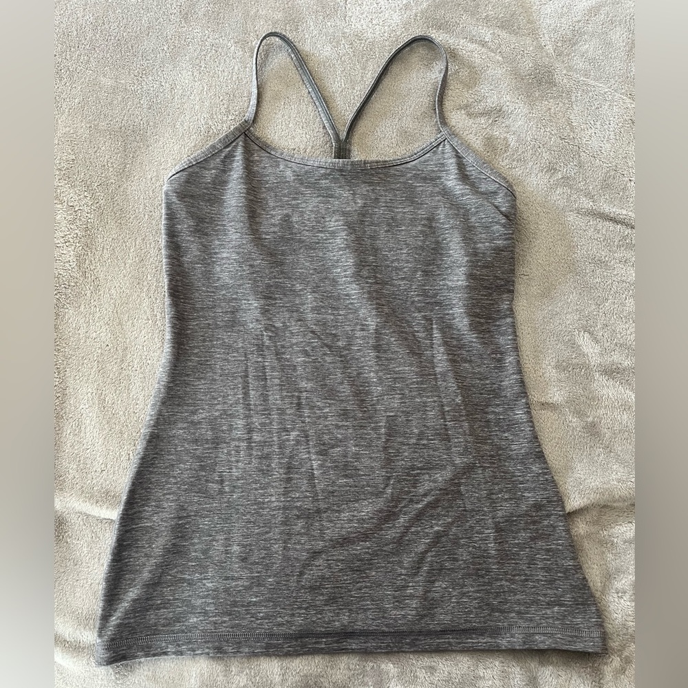 Lululemon Power Y Tank (Gray)